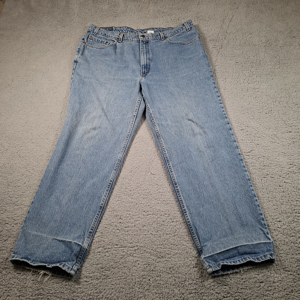 Vtg Made In USA Levis 550 Relaxed Fit Mens 41x30* Denim Blue Jeans Med Wash